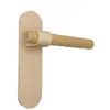 Türklinke mit Langschild  1 Paar Beige Modernes Design Produktbild-Vorschau 4