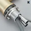 FELIX | Premium Edelstahl ausziehbare Küchenarmatur Gold Produktbild-Vorschau 8