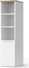 Universalschrank Vicco Wido Weiß/Sonoma 30.2 x 120 cm mit Produktbild-Vorschau 1