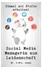 Mr. & Mrs. Panda Handtuch Social Media Managerin Produktbild-Vorschau 1