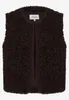 MORE & MORE Teddy Fur Vest espresso brown 42 Produktbild-Vorschau 1