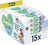 A display box of Pampers Harmonie Aqua baby wipes featuring Paw Patrol characters. Náhľad obrázku produktu