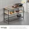Étagère de cuisine Akeley - Bois clair industriel, Chêne Voir les images du produit 5