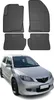 2002-2007 Mazda 2 Fußmatten TPE Schwarz 4 tlg Produktbild-Vorschau 1