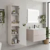 RODAN | Badezimmer Hochschrank - Beige - 136 cm - MODERN - Produktbild-Vorschau 3