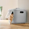 Rotho Katzentoilette mit Haube Bea XL – 61,4 x 49,5 x 57,3 Produktbild-Vorschau 11