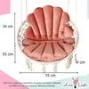 Love Gifts® Hängesessel Kissen in Muschelform 2 Stück + 1 Produktbild-Vorschau 3