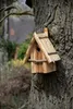 dobar Geflammter Nistkasten mit Schilfrohr-Spitzdach, Produktbild-Vorschau 5