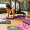 RE:SPORT Yogamatte Lila Fitnessmatte Gymnastikmatte Pilates Produktbild-Vorschau 6