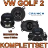 Crunch Komplettset für vorne & hinten für VW Golf 2 - Produktbild-Vorschau 1
