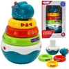 WOOPIE Sensory Toy Dino Puzzle Pyramide für Babys Produktbild-Vorschau 9
