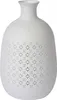 Tischlampe Porzellan D: 15,4 cm 26,3 cm hoch Weiß E14 rund Produktbild-Vorschau 1