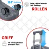Reisekoffer aus Polypropylen (PP) Modell Nova Dark Grey 3er Produktbild-Vorschau 6