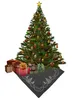 Tischdecke Weihnachten 85x85 cm Tannenbaum Stickerei Produktbild-Vorschau 3