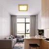ZMH LED plafoniera lampada da soffitto soggiorno legno Anteprima dell’immagine prodotto 8