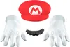 Set di costumi Nintendo Super Mario con cappello e guanti Anteprima dell’immagine prodotto 3