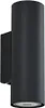 Lindby Wandleuchte Joffrey,  18 cm, schwarz, up/down, GU10 Produktbild-Vorschau 1