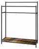 Relaxdays Handtuchständer mit Ablage, HBT: 100x82x29 cm, Produktbild-Vorschau 9