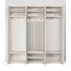 Garderoben-Set Ritmo version 3 – gefräste Kleiderschrank Produktbild-Vorschau 4