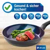 BRATmaxx 14513, Kolo, Viacúčelová panvica, Čierna, Modrá, Náhľad obrázku produktu 2