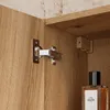 Badezimmer Hängeschrank 30x30 cm, Eiche mit gerillter Produktbild-Vorschau 3
