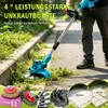 Akku Rasentrimmer 750W mit 2× 4000mAh Akkus 21V, 4 in 1 Produktbild-Vorschau 3