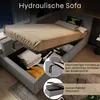 Merax Tagesbett Schlafsofa 90x200 cm mit Samtbezug, Produktbild-Vorschau 7