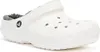 crocs Classic Lined Clog Weiß / Grau Croslite Größe: 41/42 Produktbild-Vorschau 5