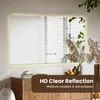 Specchio da bagno rettangolare AIORBER a LED, dimmerabile Anteprima dell’immagine prodotto 2