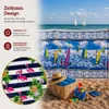 Textom Strandwindschutz 10m Windschutz Strand Paravent 80 Produktbild-Vorschau 5