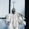 com-four® Deko Skelett für Halloween - Hänge-Gespenst aus Produktbild-Vorschau 3