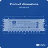 hb-digital Multischalter SAT UHD-MS 5/12 bis zu 12 Produktbild-Vorschau 5