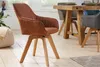 riess-ambiente Drehbarer Design Stuhl LIVORNO vintage braun Produktbild-Vorschau 4