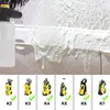 A foam cannon spraying foam onto a car, with a row of Kärcher pressure washers below. Produktbild-Vorschau