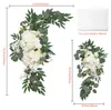 VEVOR Blumenset für Hochzeit Bogen, weiße Blumen für Produktbild-Vorschau 7