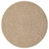 vidaXL Teppich ZIZUR Ø 200 cm Jute-Optik Indoor und Outdoor Produktbild-Vorschau 3