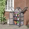 Szkółka Outsunny mini szklarnia 3-poziomowa z uchylnym Podgląd zdjęcia produktu 2