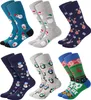 BRUBAKER Weihnachtssocken Set - Lustige Socken Weihnachten Produktbild-Vorschau 1