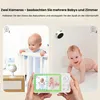 BOIFUN 4.3" Babyphone mit Kamera APP 1080P, PTZ 350°, Produktbild-Vorschau 4