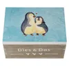 Mr. & Mrs. Panda Holzbox Pinguin umarmen 22 x 15 cm - Produktbild-Vorschau 3
