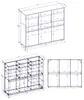 Highboard "Kiruma" in Kaschmir und Artisan Eiche Vitrine Produktbild-Vorschau 11