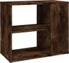vidaXL Odkládací stolek Smoked Oak 60x30x50 cm Materiál Náhled obrázku produktu 2