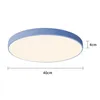 LED Deckenleuchte JDONG 36W Warmliches 3000K Rund Produktbild-Vorschau 7