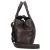 AYLA, shopper con zip M, marrone scuro Anteprima dell’immagine prodotto 3