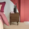 sweeek - 2er-Set Vintage-Nachttische im Holzlook mit 2 Produktbild-Vorschau 4