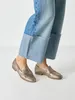 Tamaris Damen Slipper Leder, metallic, 40 EU Produktbild-Vorschau 7