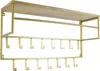 LOFT42 Petri Garderobe – 15 Haken – Metall – Gold – Produktbild-Vorschau 1