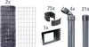 Alberts 669058 Fix-Clip Pro comme set complet de clôture, à Voir les images du produit 1