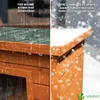 VOUNOT Katzenhaus aus Holz, Katzenhütte mit Asphaltdach, Produktbild-Vorschau 4