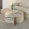 Couchtisch 'Reykhon' Ø80 x 41 cm Wohnzimmertisch mit Produktbild-Vorschau 1